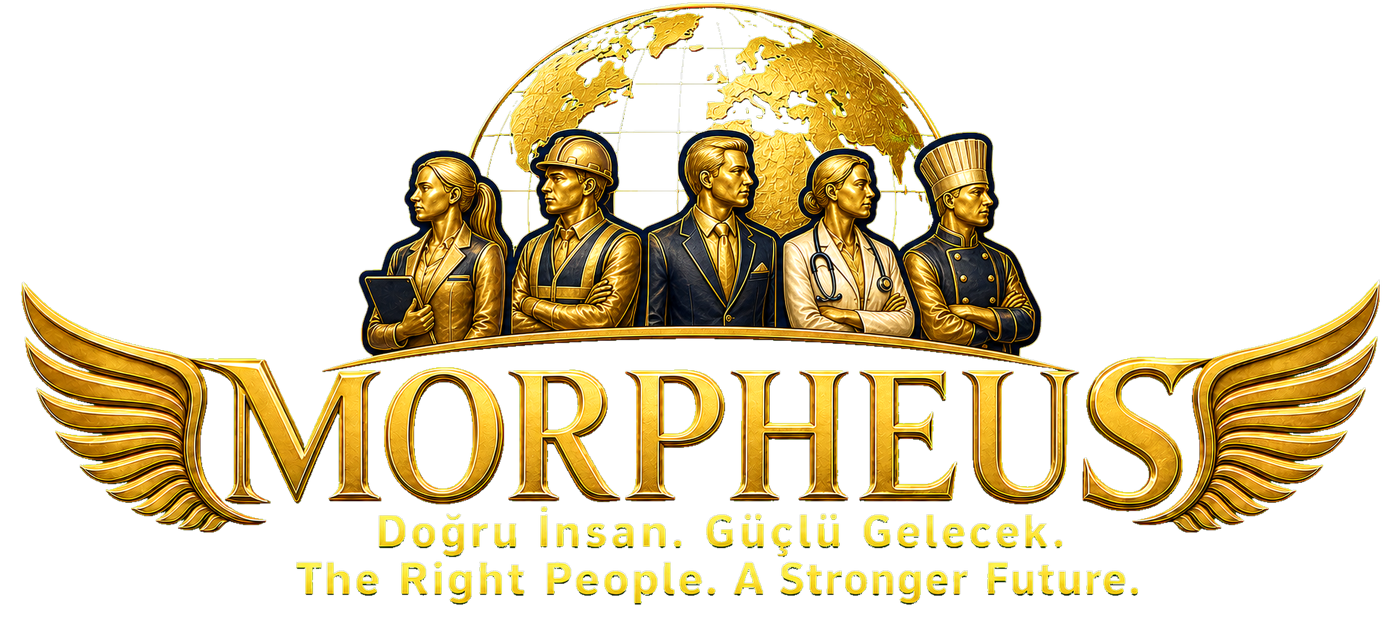 Morpheus. Doğru İnsan. Güçlü Gelecek. The Right People. A Stronger Future.